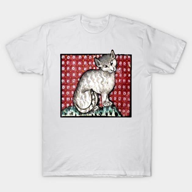 Medieval Cat T-Shirt by LordDanix